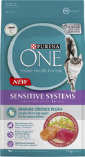 Purina One Cat Sensitive Salmon & Tuna Dry Cat Food