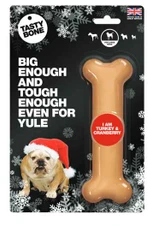 Tasty Bone Nylon Festive Turkey & Cranberry Dog Toy Treats
