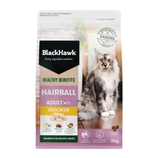 Black Hawk Healthy Benefits Hairball Chicken Dry Adult Cat Food