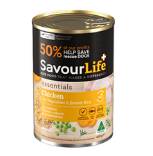 SavourLife Essentials Chicken with Vegetable & Brown Rice Wet Dog Food