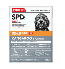 Prime 100 SPD Slow Cooked Kangaroo Pumpkin Wet Dog Food