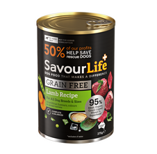 SavourLife Grain Free Adult Lamb Recipe Wet Dog Food