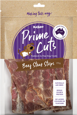Kazoo Prime Cuts Beef Steak Strips Dog Treat