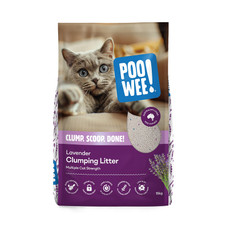 Poowee Lavender Clumping Litter