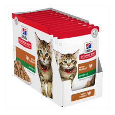 Hill's Science Diet Turkey Wet Kitten Food Pouches