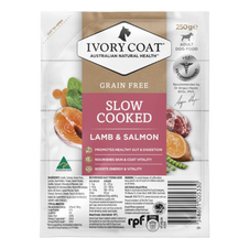 Ivory Coat Lamb & Salmon Frozen Dog Food