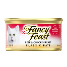 Fancy Feast Classic Paté Beef & Chicken Feast Wet Cat Food