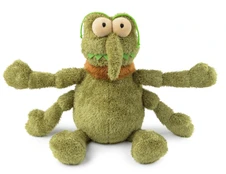FuzzYard Neighbourhood Nasties Dog Toy Little Scratchy the Green Flea