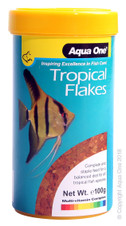 Aqua One Tropical Flake Fish Food