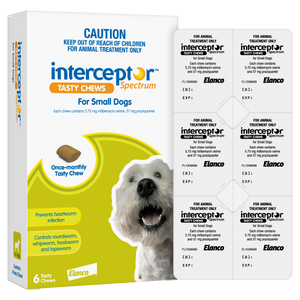Interceptor Spectrum Chews Small Dog Green