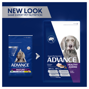 ADVANCE Healthy Ageing Large Breed Dry Dog Food Chicken new look