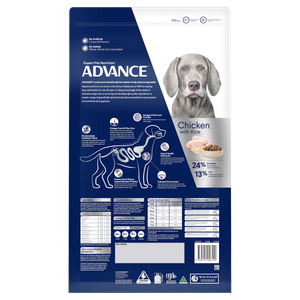 ADVANCE Healthy Ageing Large Breed Dry Dog Food Chicken back