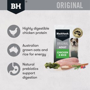 Black Hawk Chicken and Rice Dry Adult Dog Food other