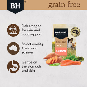 Black Hawk Grain Free Salmon Dry Adult Dog Food other