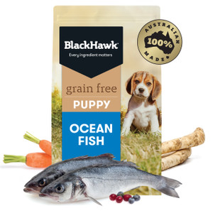 Black Hawk Grain Free Ocean Fish Dry Puppy Food