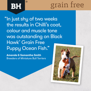 Black Hawk Grain Free Ocean Fish Dry Puppy Food review