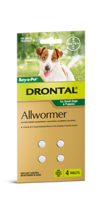 Drontal Tablet Allwormer for Small Dogs