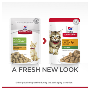 Hill's Science Diet Kitten Healthy Development Chicken Wet Cat Food Pouches