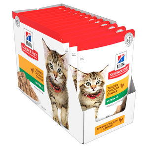 Hill's Science Diet Kitten Healthy Development Chicken Wet Cat Food Pouches