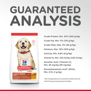 Hill's Science Diet Puppy Large Breed Dry Dog Food