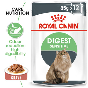 Royal Canin Digest Sensitive in Gravy Wet Cat Food Pouches