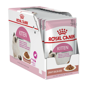 Royal Canin Kitten Instinctive in Gravy Wet Cat Food Pouches