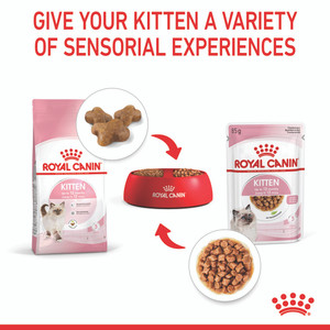 Royal Canin Kitten Instinctive in Gravy Wet Cat Food Pouches