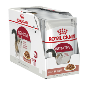 Royal Canin Adult Instinctive in Gravy Wet Cat Food Pouches