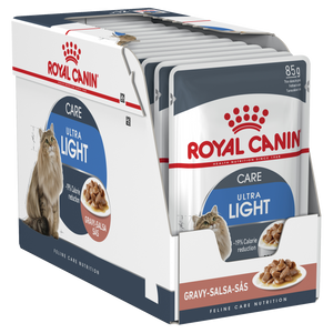 Royal Canin Ultra Light in Gravy Wet Cat Food Pouch