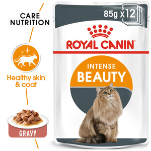 Royal Canin Intense Beauty in Gravy Wet Cat Food Pouches