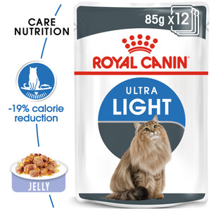 Royal Canin Ultra Light in Jelly Wet Cat Food Pouches