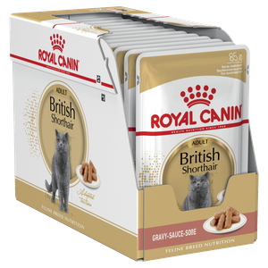 Royal Canin British Shorthair Wet Cat Food Pouches