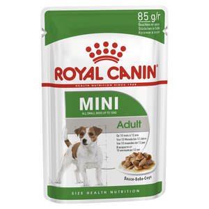 Royal Canin Mini Adult Wet Dog Food Pouches