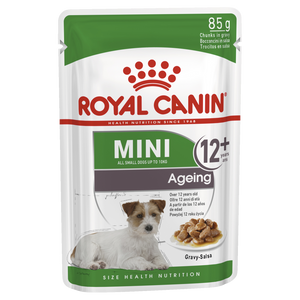 Royal Canin Mini Ageing 12+ Senior Wet Dog Food Pouches