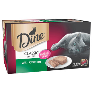 Dine Classic Terrine Chicken Adult Wet Cat Food