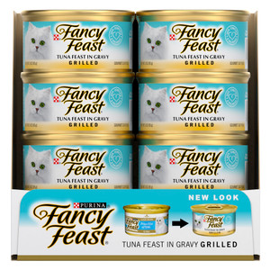 Fancy Feast Grilled Tuna Feast in Gravy Adult Wet Cat Food