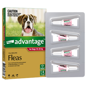 Advantage For Large Dogs Red