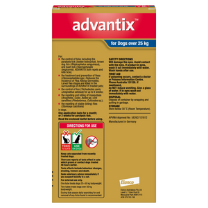 Advantix Flea & Tick For Extra Large Dogs Dark Blue