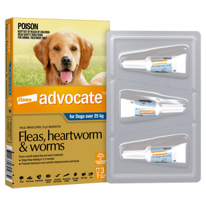 Advocate Flea & Worming For Extra Large Dogs Dark Blue