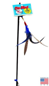 Flea Circus Da Bird Feather Cat Teaser Toy