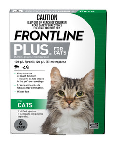 Frontline Plus Flea Treatment For Cats