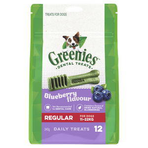 Greenies Blueberry Regular Dog Dental Treat