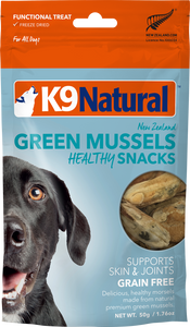 K9 Natural Green Lipped Mussel Snacks Dog Treats