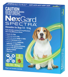 Nexgard Spectra Flea, Tick and Worming for Medium Dogs