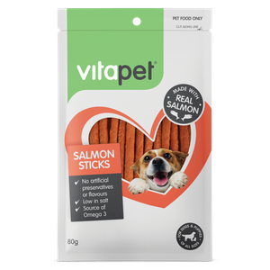 VitaPet Salmon Stick Dog Treats
