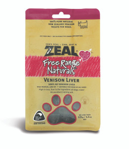 Zeal Venison Liver Dog Treats