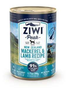 Ziwi Peak Wet Dog Food Mackerel & Lamb