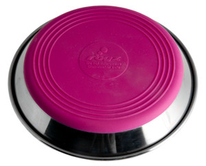 Rogz Anchovy Stainless Steel Cat Bowl Pink