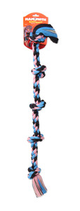Flossy Chews Five Knot Tug Dog Toy