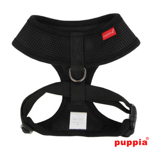Puppia Soft Dog Harness Black